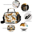 thumbnail image 4 of ALAZA Dogs Dalmatian Lunch Box Insulated Cooler Bag Reusable Tote Bags Shoulder Strap, 4 of 7