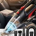 thumbnail image 2 of Car Vacuum Cord, Portable Car Vacuum Cleaner with 7000PA Suction,12V High Power Cord Wired Vacuum Cleaner for Car, Lightweight, 0.33L Capacity,Black for Car, Home, Office, Pet, 2 of 10