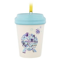 Disney Minnie Mouse Epcot Starbucks Keepsake Ceramic Ornament, 2 1/2" H x 2" Diameter