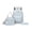 Light Blue, variant on Lunch Backpack for Students, Large Capacity Lightweight School Backpack with Insulated Lunch Bag, Casual Bookbag for Travel and Daily Use
