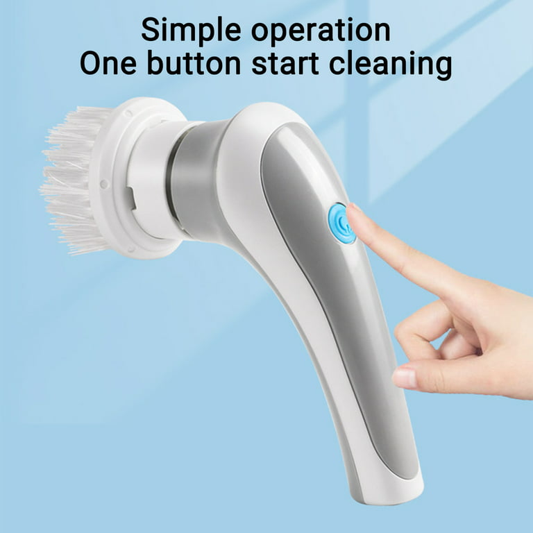 VANLOFE Sweeping Electric Spin Rechargeable Cleaning Tools Grout