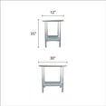thumbnail image 2 of Excellante 30" x 12" x 35", 430 stainless steel worktable, flat top, comes in set, 2 of 2