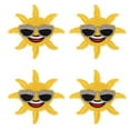 thumbnail image 1 of Patch Brodé, 10 Pcs Patchs Tournesol Adorables Patchs à Coudre Fonctionnement Fluide, 1 of 14