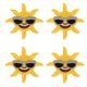 thumbnail image 1 of Dekoim 10 Unids Parches Precioso Girasol Patrón Etiqueta De Tela Accesorios BRICOLAJE Para Sombreros Mochilas, 1 of 5