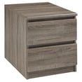 Tvilum Laguna Collection 2Drawer Nightstand, Truffle