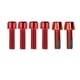 thumbnail image 5 of Tornillo de vástago Greeniant 6 piezas Acero inoxidable Rojo M5x4 M6x2, 5 of 6