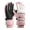 Pink, variant on COMVALUE Snow Gloves for Women Waterproof Touchscreen Winter Warm Ski Snowboarding Gloves (Pink, One Size)