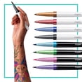thumbnail image 2 of Marcadores temporales para tatuajes BIC BodyMark, 8 unidades, surtidos, 2 of 7