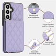 thumbnail image 4 of For Samsung Galaxy A37 5G / A36 5G RFID Blocking Protective Purse Wallet Case Magnetic Flip Cover Multi-Card Slots Pocket With Detachable Shoulder Strap,Purple,For Galaxy A37 5G/A36 5G, 4 of 7