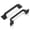 Black Iron, variant on Hickory Hardware Forge 96 Millimeter Center to Center Black Iron Cabinet Pull H076701-BI