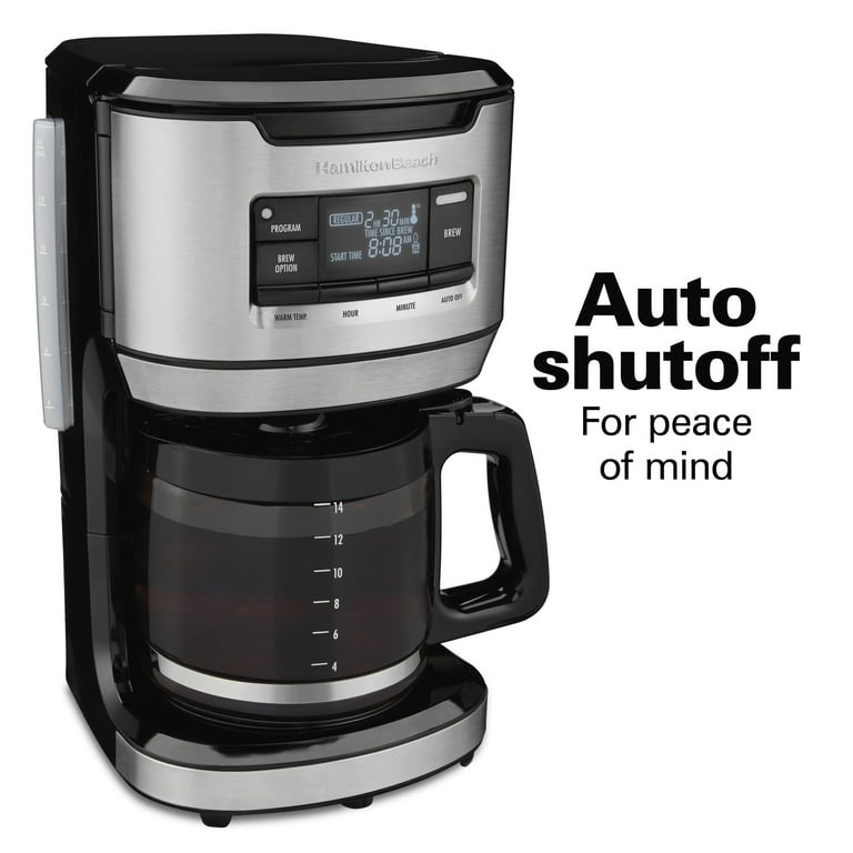 4 cup stainless steel coffee maker Gevi Programmable Brewing System 14-Cup Drip Coffee Makers main image 0
