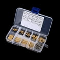 thumbnail image 3 of Kit surtido de tornillos y separadores hembra-hembra de latón M2, con caja de plástico, 270 piezas, 3 of 12
