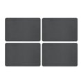 thumbnail image 3 of 4 piezas de tapetes escurridores de platos, bandeja de secado, absorbentes de agua, tapetes escurridores de platos resistentes negro, 3 of 9