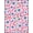Pink, Pattern 5, variant on ODIKA 4'x6' Machine Washable Non-Slip Area Rug, North Pole Adventure Embroidery Kit High Traffic Rug, Green, 639252