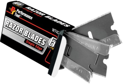 2 Boxes 100/bx 200 Industrial Razor Blades Single Edge #9 