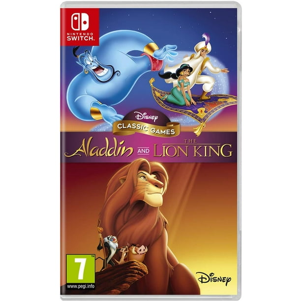 Disney Classic Games Aladdin and Lion King - Nintendo Switch Nintendo Game