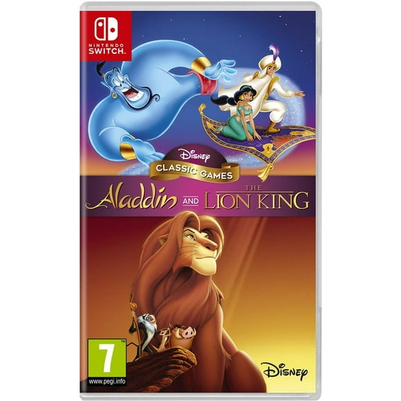 Disney Classic Games Aladdin and Lion King - Nintendo Switch Nintendo Game