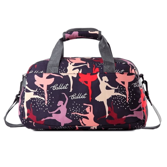 Ballet Dance Bag, Ballet Gym Bag for Women Girls Adjustable Straps, Padded Handles 17.7x9.4x9.4inches