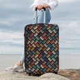thumbnail image 7 of Hirioo Retro Tape for Elasticity Suitcase Cover (No luggage Included) Durable Luggage Protector Fits 18-32 Inch Luggage-Medium, 7 of 7