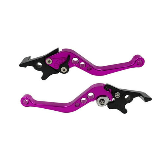 Sinyiin Aluminum Double Disc Brake Handle Lever Adjustable for Scooters Electric Bike 1Pair Motorcycle Replacement Accessories