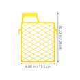 thumbnail image 2 of CATIEBYE 2Pcs Yellow Plastic Paint Tray Grid with Mesh Screen for Efficient Wall Painting, 2 of 7