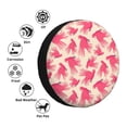 thumbnail image 6 of PUREYAH Wonderful Bird Pink Silhouette Rv Spare Tire Cover, Wheel Covers Protectors Universal Fit for Camping Travel Trailer Truck 15 inch, 6 of 6
