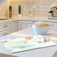 thumbnail image 6 of Dish Drying Mat Microfiber Kitchen Pad Large Counter Absorbent Dish Mats Drainer Rack 16"x18" Cute Airplanes, 6 of 7