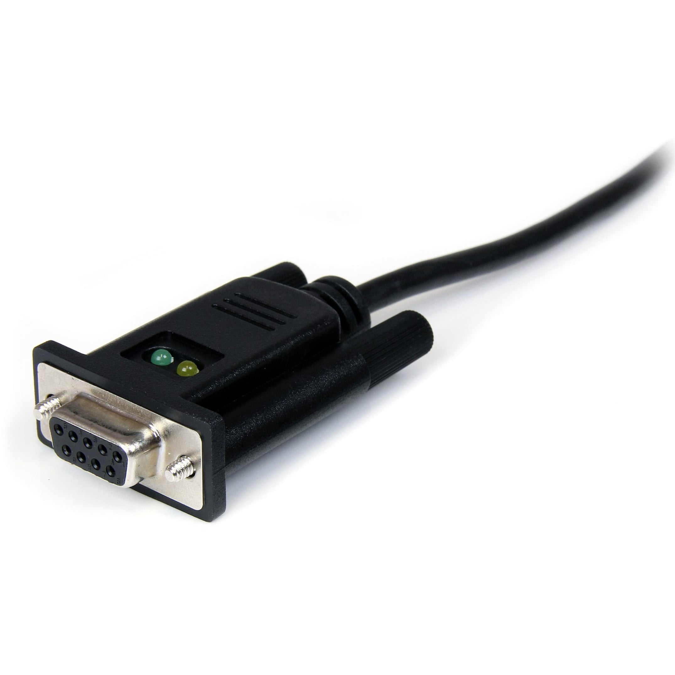 Startech 1 Port USB to Null Modem RS232 DB9 Serial DCE Adapter Cable with  FTDI 