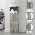 thumbnail image 3 of Convenience Concepts Xtra Storage 3 Door Cabinet with Shelf, Faux Birch, 3 of 6