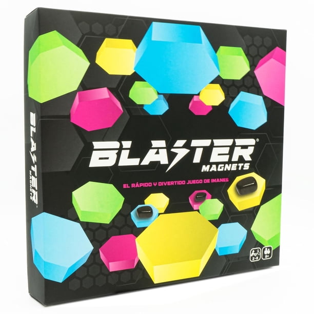 Blaster Magnets Juego de Mesa increíble Juego de Imanes Que te atrapará! Ajedrez magnético, 32 Piedr