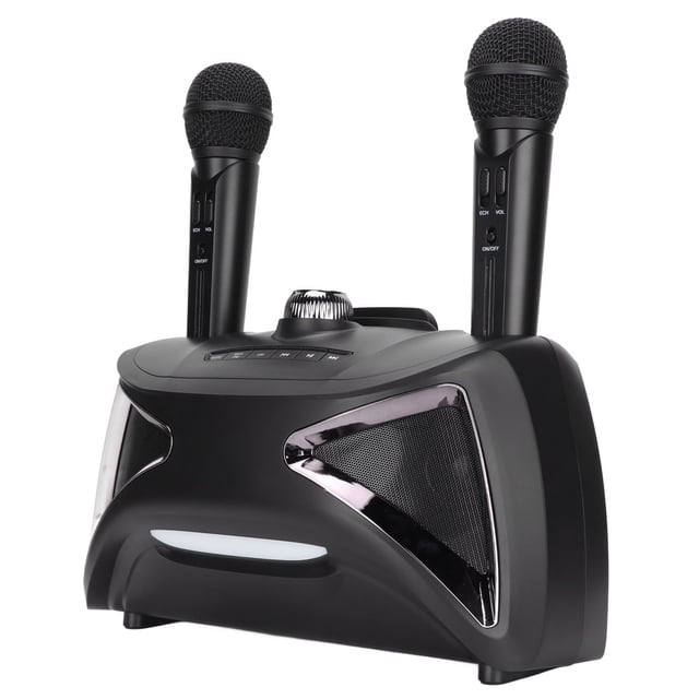 Máquina de karaoke portátil, ST-2025 Máquina de karaoke Bluetooth Máquina de karaoke Bluetooth Altavoz Bluetooth con micrófono inalámbrico de alta capacidad