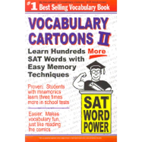 Pre-Owned Vocabulary Cartoons II, SAT Word Power (Paperback) 0965242269 9780965242264