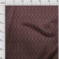 thumbnail image 2 of oneOone Viscose Chiffon Maroon Fabric Chevron Block Sewing Craft Projects Fabric Prints By Yard 42 Inch Wide, 2 of 4