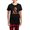 With Red Plaid Pant, variant on CafePress - Naughty Dachshund Women's Dark Pajamas - Women's Short Sleeve Print T-Shirt and Pants Dark Cotton Pajama Set