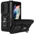 thumbnail image 1 of Estuche GANGXUN para Samsung Galaxy Z Fold 4, soporte giratorio 360°, estilo mecánico y magnético, 1 of 5