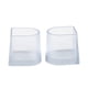 thumbnail image 5 of Puntas protectoras de talón ZHAOCHENG transparentes 9-10 mm antideslizantes 5 pares S, 5 of 5