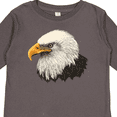 thumbnail image 4 of Inktastic Bald Eagle Boys or Girls Long Sleeve Toddler T-Shirt, 4 of 5