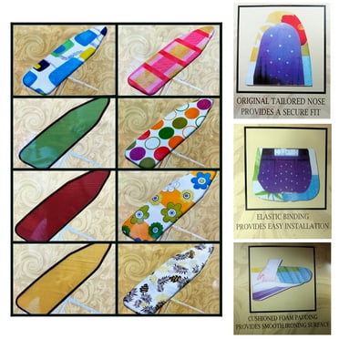 1 Ironing Board Cover Foam Cushioned Pad Scorch Heat Resistant 54" Iron Surface