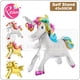 thumbnail image 2 of Globos de unicornio de aluminio únicos con soporte firme para decoraciones de fiesta de cumpleaños, suministros para bodas, compromisos, día del niño, 2 of 5