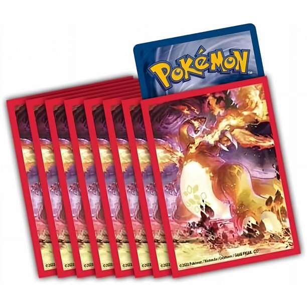 Fundas para cartas Pokémon Charizard Vmax x65 - Ultra Premium