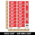 thumbnail image 2 of Sharp Work Pencil Teacher Student School Sticker Set - Red - Gloss Finish - 2.00" Large, 2 of 7