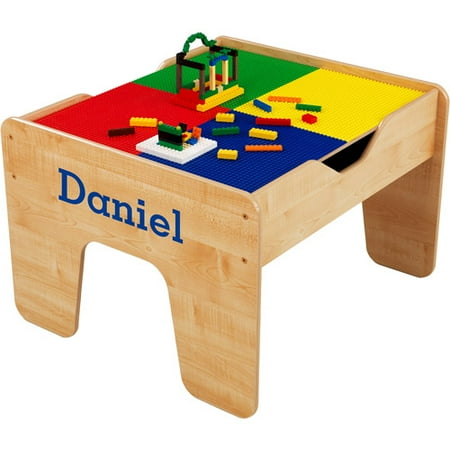KidKraft Personalized 2-in-1 Activity Table Boy's Name, Multiple Names, Multiple Colors