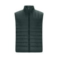 thumbnail image 7 of SGFCWSX Men's Padded Vest, Lightweight Quilted Warmth Sleeveless Windproof Casual Vest Green XXL, 7 of 7