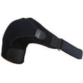 thumbnail image 1 of Shoulder Protector, Adjustable Breathable Sports Care Single Shoulder Support Back Brace Guard Strap Belt for Relieve Shoulders Pain (Color : Black), 1 of 7