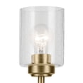 thumbnail image 6 of 44029NBR Kichler Lighting Winslow - 3 light Mini Chandelier - 15.25 inches tall by 18 inches wide-Natural Brass Finish    -Traditional Installation, 6 of 9