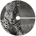 thumbnail image 1 of ZHANZZK BlackWhite Jaguar Xmas Christmas Tree Skirt Stand Mat for Holiday Party Decoration Indoor Outdoor 36 inches, 1 of 6