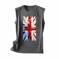 thumbnail image 4 of EINCcm Women American Flag Print Tank Tops USA Stars Stripes Patriotic T Shirt Summer Loose Vest Tees, 4 of 4