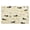 Cute Bees and Honeycomb Pattern, variant on 32"x20" Door Mat Mat Absorbent & Non-Slip Entryway Rug Washable Floor Mat Cute Cartoon Llama Pattern