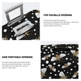 thumbnail image 5 of Disketp Honey Bees At Night Elastic Travel Luggage Cover Travel Suitcase Protective Cover For Trunk Case Apply To 18''-32'' Suitcase Cover (Luggage not included)-Medium, 5 of 9