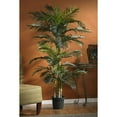 thumbnail image 4 of Nearly Natural 6.5’ Artificial Golden Cane Palm Tree – Lifelike  Faux Tropical Plant for Home & Office Decor, 4 of 9